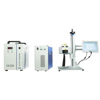 Desktop Mini 3w 5w 10w Laser Marking Machine For Sunglass Pen Ceramic Plastic